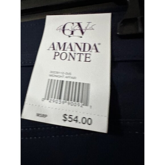 Gloria Vanderbilt Amanda Ponte Classic Rise size 22W Average NWT - Picture 3 of 7